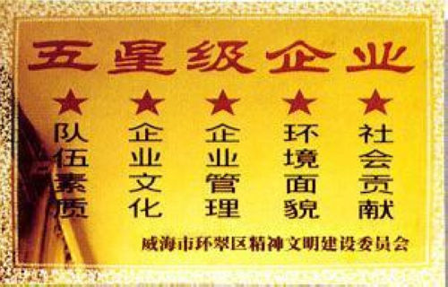 五星級企業